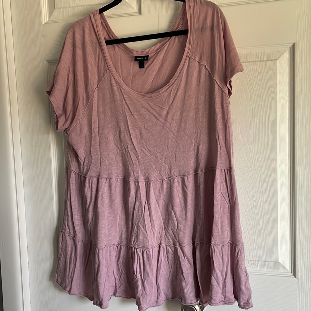 Pink Torrid top